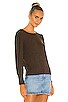 view 2 of 4 Sela Top in Chocolate