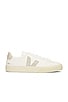view 1 of 6 Campo Sneaker in Extra White & Natural Suede
