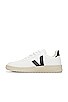 view 5 of 6 V-10 Sneakers in White & Black