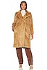 view 2 of 4 Faux Shearling Coat in Sand Shell