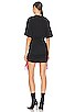 view 3 of 3 Piece Number Scrunch Mini Dress in Black