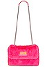 view 5 of 6 Fluffy Bag in Fuschia