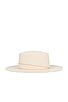 view 5 of 6 Athena Hat in Off White