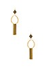 view 1 of 2 Hailey Hoop Earrings in Gold