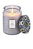 view 3 of 3 Apple Blue Clover Large Jar Candle in Apple Blue Clover