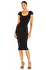 view 1 of 3 Delphine Knit Dress in Black