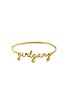 view 1 of 3 Girl Gang Bangle in Gold