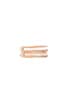 view 2 of 4 ANILLO CRYSTAL AND BAR in Rose Gold