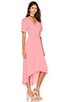 view 1 of 3 VESTIDO ENVOLVENTE in Salmon