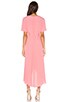 view 3 of 3 VESTIDO ENVOLVENTE in Salmon