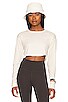view 1 of 4 Stella Long Sleeve Cropped Tee in Parchment