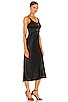 view 2 of 3 Lace Midi Slip dress in Black