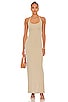 view 1 of 3 Johannah Halter Maxi Dress in Nude