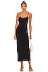 view 1 of 3 Embrace Comfort Stretch Midi Dress in Black