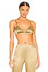 view 1 of 4 CLAIRE 브라 in Gold