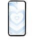 view 3 of 3 Blue Moon Latte Love iPhone 12 Pro Case in Blue