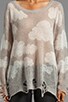 Cloudy Sky Lennon Sweater, view 3, click to view large image.