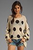 White Label Polka Dot It Pfeiffer Sweater, view 1 of 4, click to view large image.