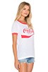 view 2 of 3 Coca Cola Top in Clean White