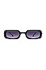 view 1 of 3 The Backyard Sunglasses in Black