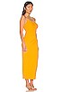 view 2 of 4 Snake Chain Cut Out Maxi Dress in Tangerine