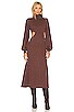 view 1 of 3 ROBE CUT OUT in Cacoa