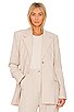 view 2 of 5 Relaxed Blazer in Creme Brulee
