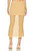 view 1 of 4 Knit Midi Skirt in Desert