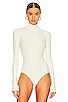view 2 of 5 Turtle Neck Bodysuit in Ivory