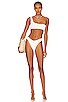 view 4 of 4 Delilah Bikini Bottom in Off White