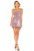 view 1 of 4 Xavi Embellished Mini Dress in Americana