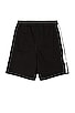 view 1 of 3 3 Stripe Classic Terry Shorts in Black