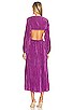 view 3 of 3 Amaka Midi Dress in Purple