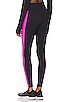 view 3 of 4 THERMAL TAHOE 레깅스 in Black & Rose Violet