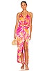 view 1 of 3 Siren Slip Dress in Tropic Pink Day Dream Wash