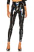 Barbarella Vinyl Look Shaping Legging, view 1 of 4, click to view large image.