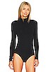 view 2 of 5 Madelyn Seamless Bodysuit in Black