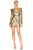 view 1 of 4 Hyde Sequin Mini Dress in Gold