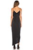 view 3 of 3 Sueded Silk Underwire Long Dress in Black