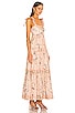 view 2 of 3 Moonshine Tie Shoulder Dress in Cream Floral