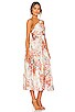 view 2 of 4 Asymmetric Dress in Cream Floral