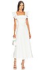 view 1 of 3 Cira Ruffle Midi Dress in Ivory