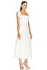 view 2 of 3 Cira Ruffle Midi Dress in Ivory