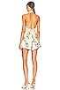 view 3 of 3 Halter Playsuit in Honey Peony Floral