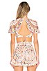 view 3 of 4 X REVOLVE Lovelorn Flutter Top in Pink Floral