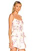 Rosa Laced Peplum Top, view 2 of 4, click to view large image.