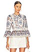 view 1 of 5 ボディストップ in Cornflower Floral