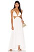 view 1 of 3 Chroma Cut Out Maxi Dress in Natural