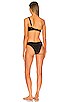 view 3 of 3 Tropicana Asymmetrical Bikini Set in Noir