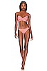 view 1 of 5 Clover Twist Bikini Set in Blush